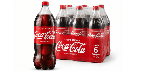 COCA COLA PET 6X2L