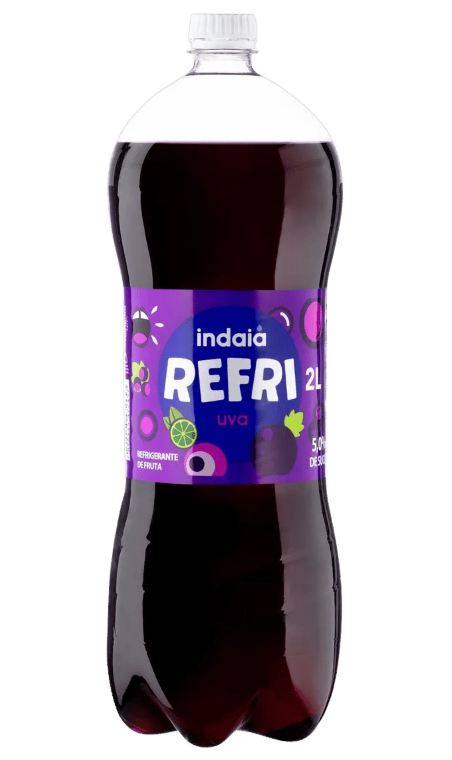 REFRI INDAIA UVA FD 6X2L