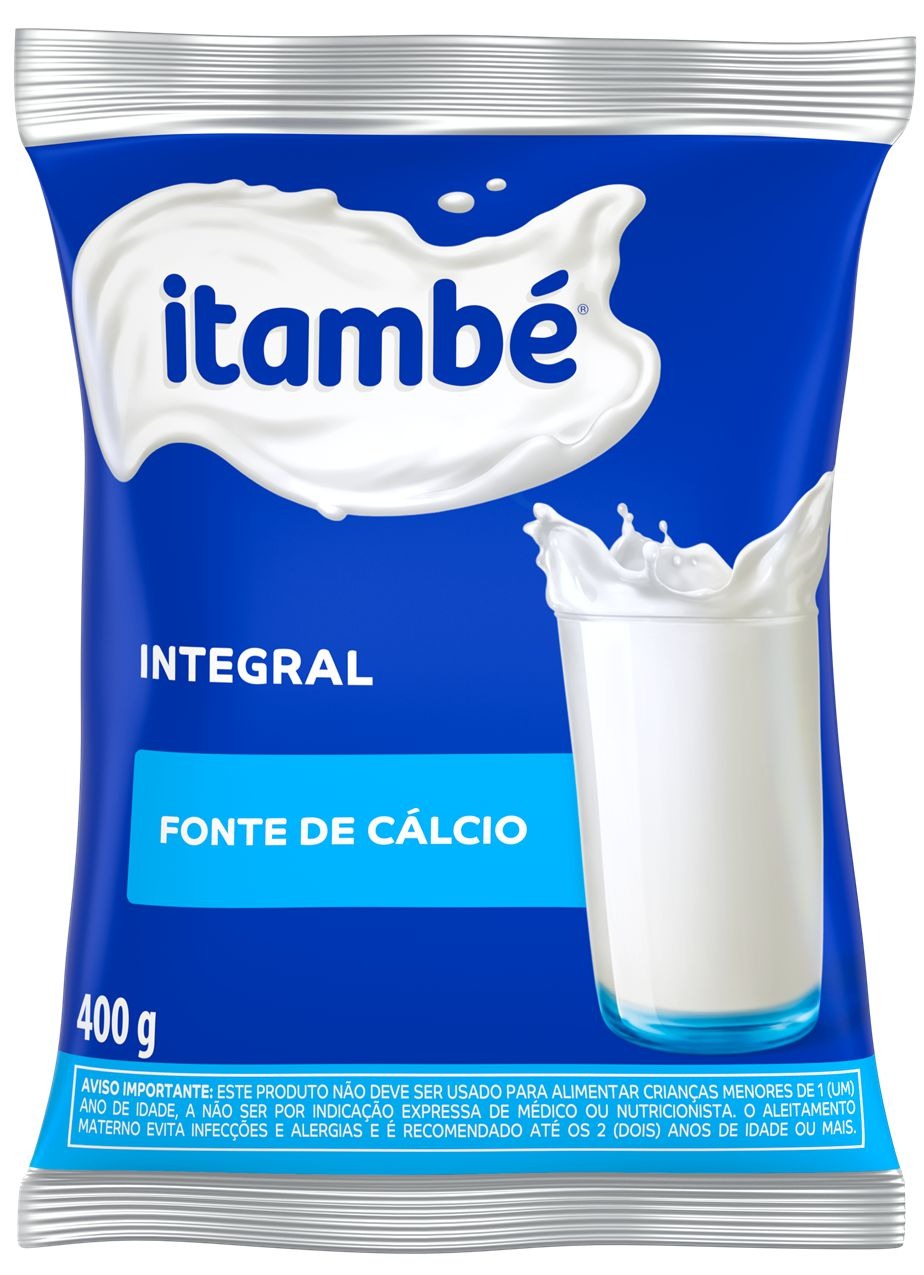 LEITE ITAMBE SACHE INTEGRAL 400G UN