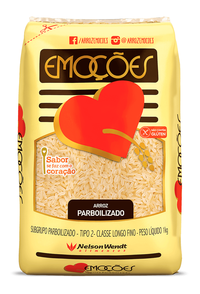 ARROZ EMOCOES PARBOILIZADO 10X1KG